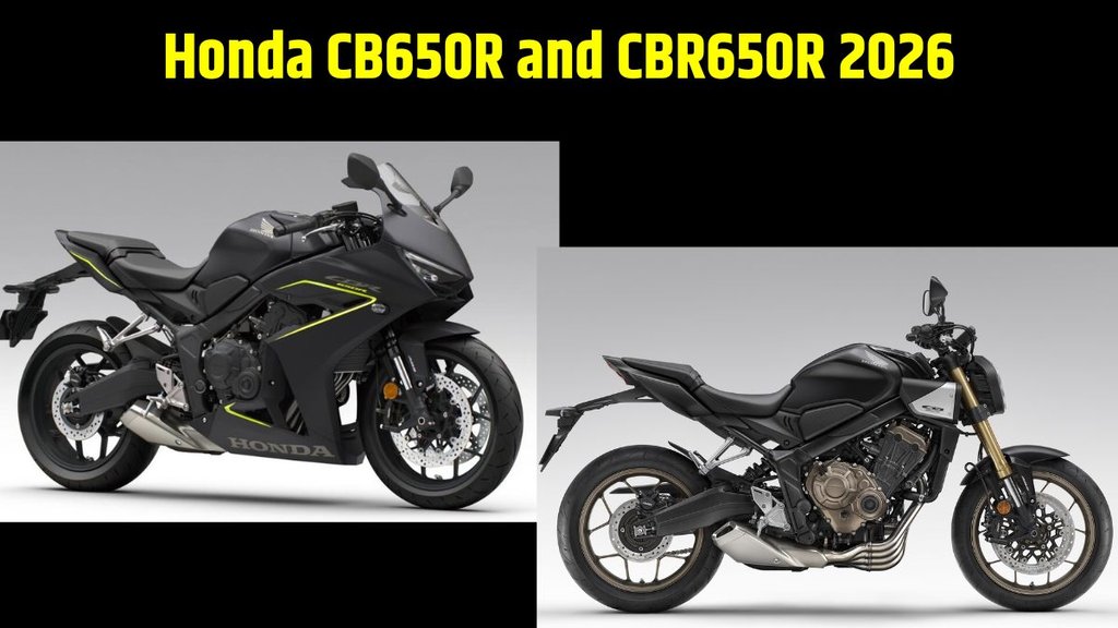Honda CB650R 2026, Honda CBR650R 2026, CB650R new colour options, CBR650R new colours, Honda E-Clutch features, Honda 649cc bikes, CBR650R Grand Prix Red