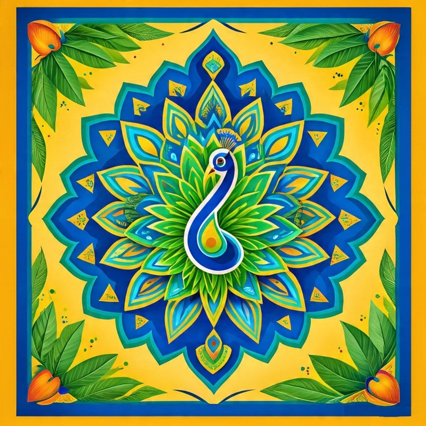 How to Generate Rangoli Designs with AI Tools