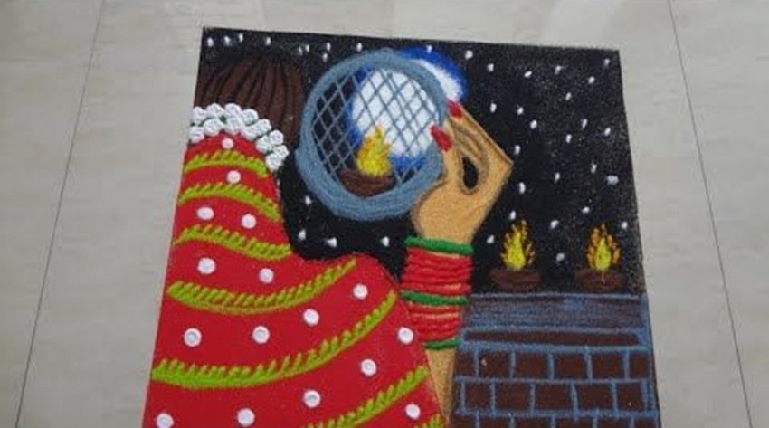 How to Make Your Home Special This Karwa Chauth with Beautiful Rangoli