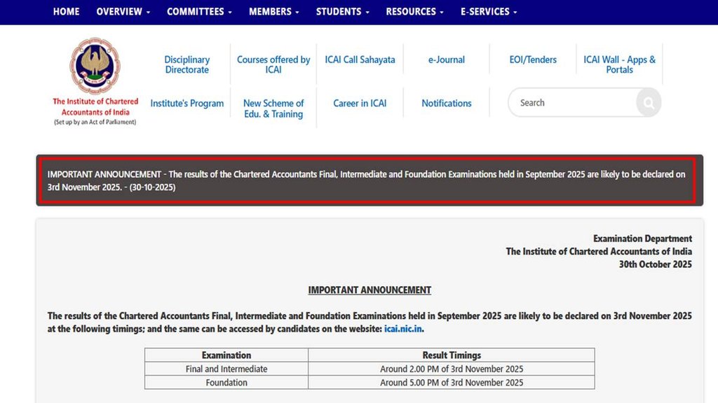ICAI Result 2025, CA Inter Result, CA Foundation Result, CA Final Result, ICAI Result 2025, CA Inter Result, CA Foundation Result, CA Final Result,