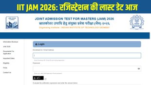 IIT JAM 2026, IIT JAM application last date, IIT JAM apply online, IIT JAM exam date 2026, IIT JAM admit card 2026, IIT JAM syllabus 2026