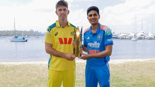 IND vs AUS Live Score India vs Australia 1st Cricket ODI Match Scorecard Perth Stadium Rohit Virat Shubman Gill Mitchell Marsh