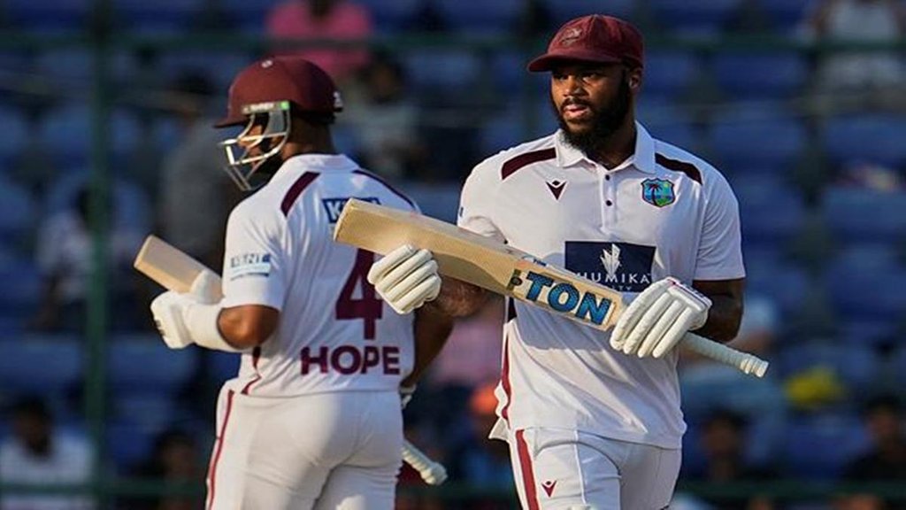 IND vs WI 2nd Test, John Campbell Century, India vs West Indies