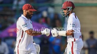 IND vs WI 2nd Test, John Campbell, Shai Hope
