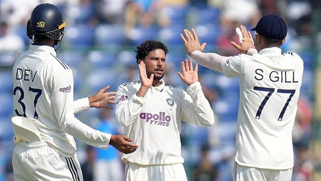 IND vs WI 2nd Test, Kuldeep Yadav Fifer,IND vs WI