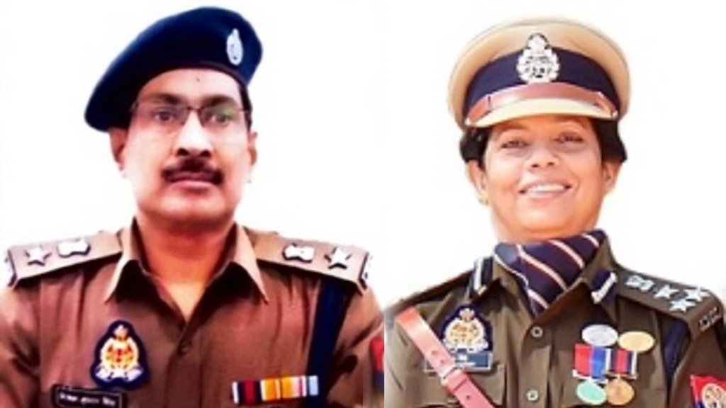 IPS husband Dinesh Singh and wife Sudha Singh