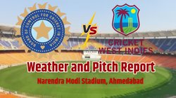 IND vs WI 1st Test Pitch Report, Weather: अहमदाबाद में बारिश बिगाड़ सकती है खेल, ये है भारत-वेस्टइंडीज पहले टेस्ट मैच की पिच और मौसम रिपोर्ट