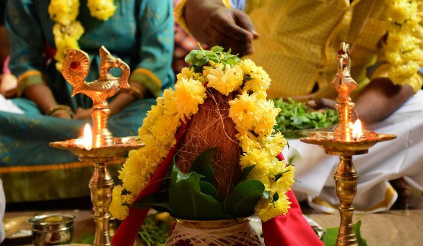 what to do with kalash and jyot