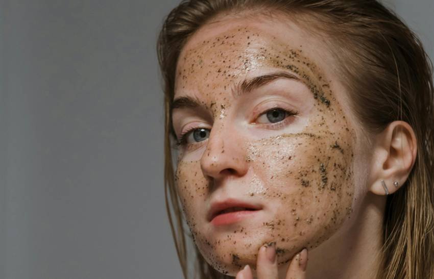 quick face scrubs