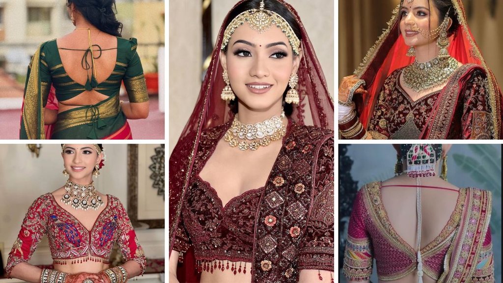 Karwa Chauth Blouse, Karwa Chauth Blouse Designs, Blouse Designs for Karwa Chauth