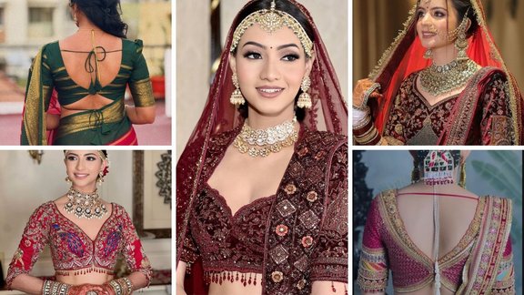 Karwa Chauth Blouse, Karwa Chauth Blouse Designs, Blouse Designs for Karwa Chauth