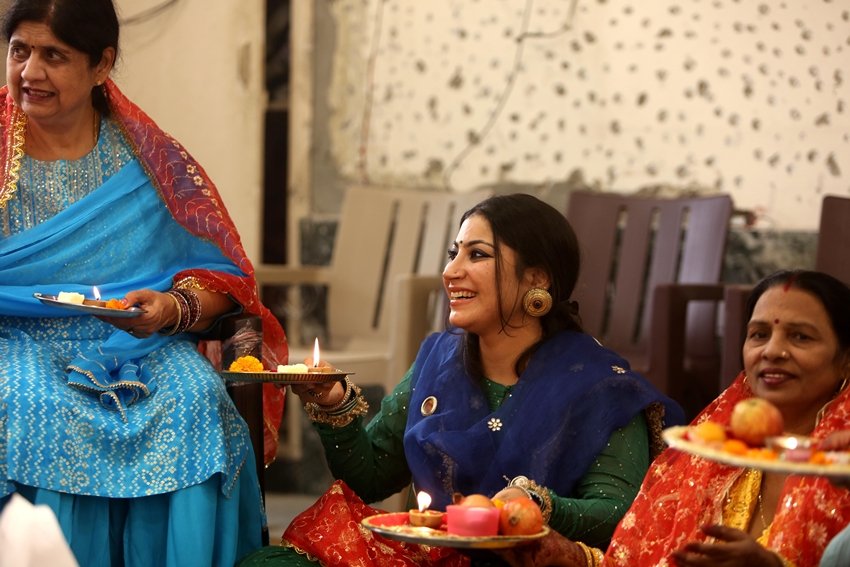 Karwa Chauth fasting rituals