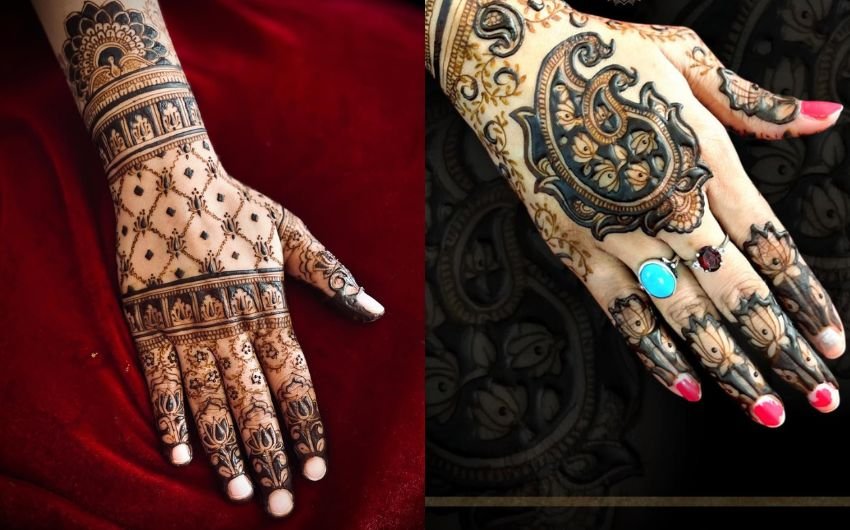 New mehndi designs for Karwa chauth