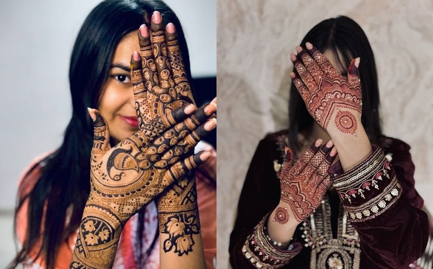 unique mehndi ideas