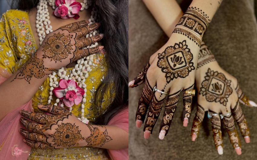 stylish mehndi patterns