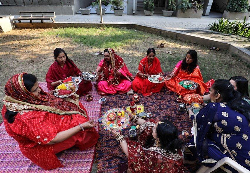 Karwa Chauth pooja steps
