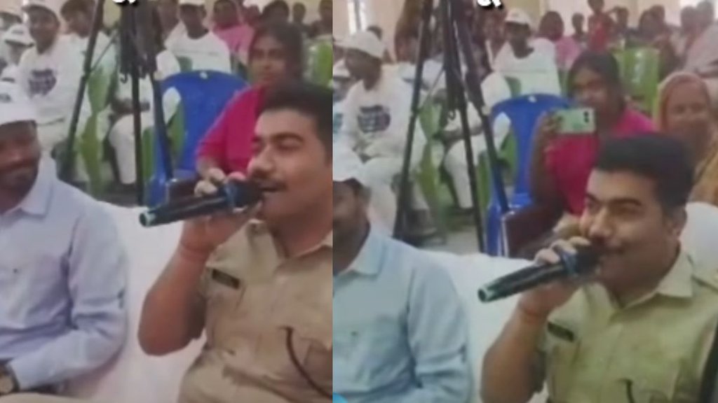 Kishanganj SP Sagar Kumar viral video, SP sings Chhath song, Chhath Puja 2025 Kishanganj SP Sagar Kumar viral video, SP sings Chhath song, Chhath Puja 2025