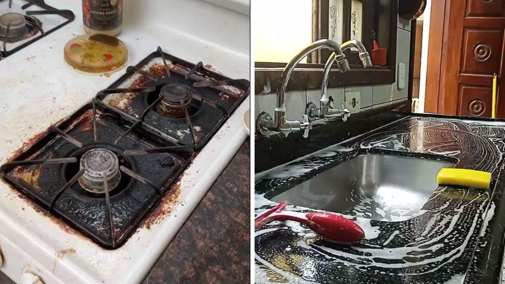 Kitchen Cleaning Tips, how to clean kitchen, clean kitchen with vinegar Kitchen Cleaning Tips, how to clean kitchen, clean kitchen with vinegar