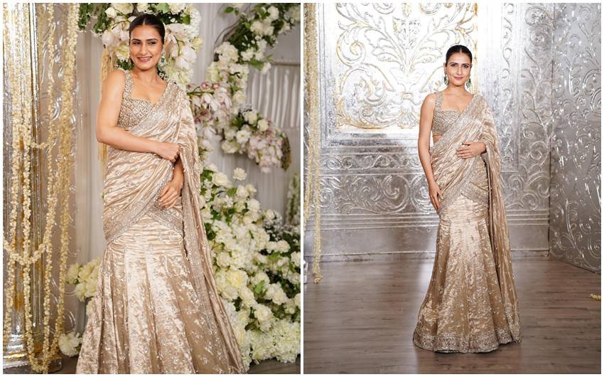 Fatima sana Sekh in Manish Malhotra’s Diwali bash