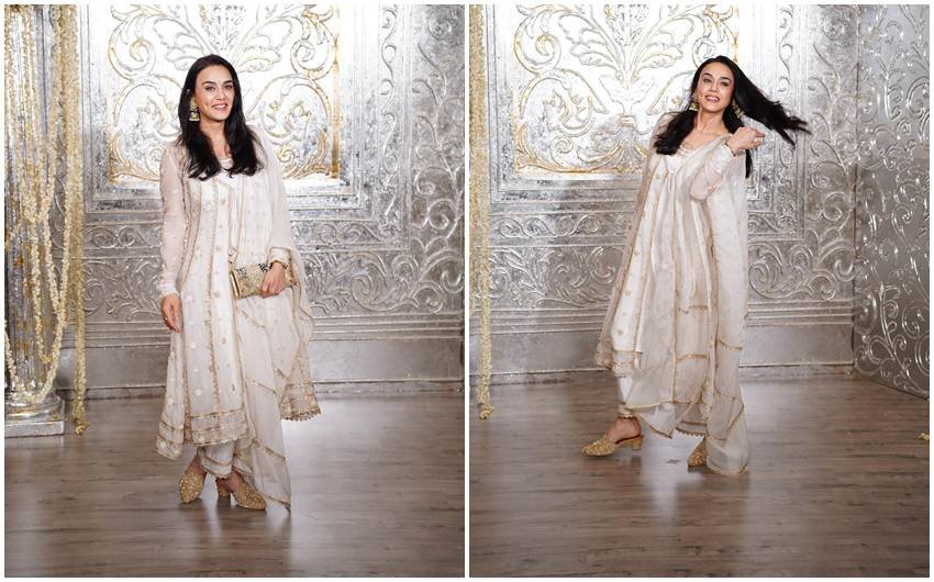 Priety Zinta with Bobby Deol in Manish Malhotra’s Diwali bash