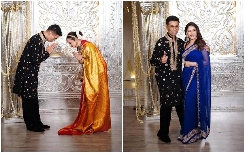 Madhuri Dixit in Manish Malhotra’s Diwali bash