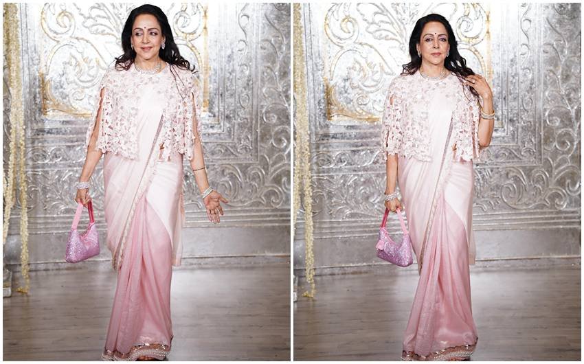 Hema Malini in Manish Malhotra’s Diwali bash