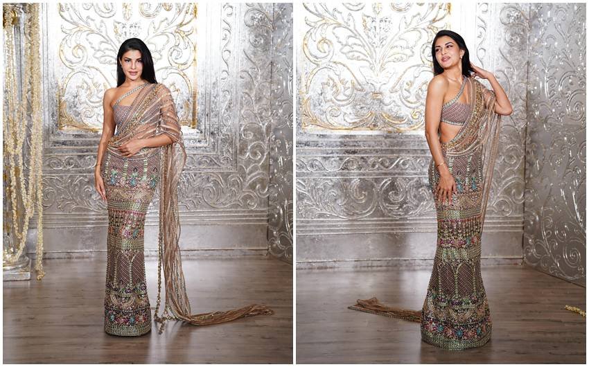 Jacquline fernandise in Manish Malhotra’s Diwali bash