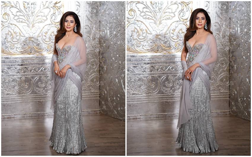 Urmila Mantodkar in Manish Malhotra’s Diwali bash