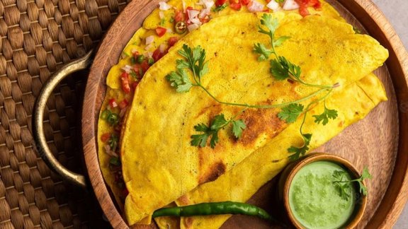 Moong Dal Chilla | Moong Dal Ka Chilla | Moong dal cheela recipe in Hindi