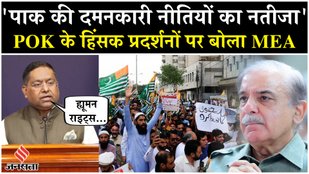 MEA issues major statement on protests in PoK and Pak Army's brutality