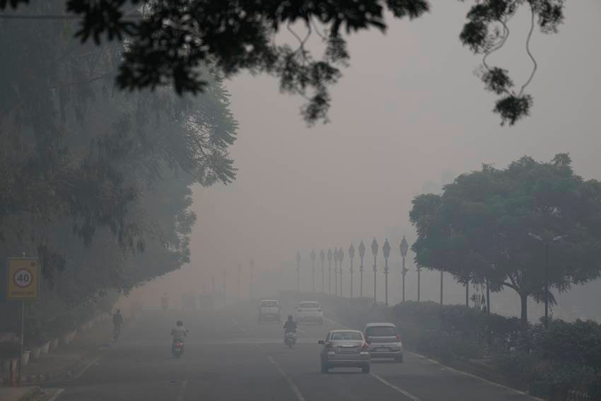post-Diwali air pollution