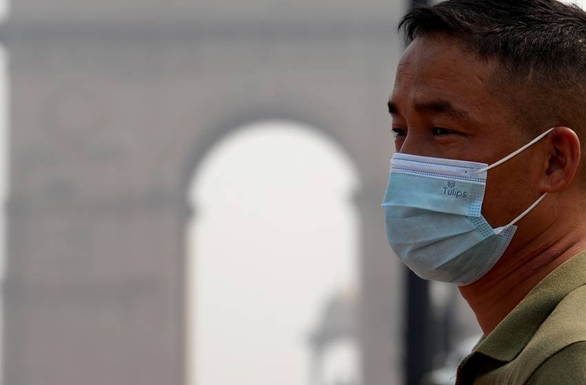 Delhi smog photos