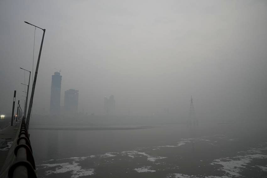 Delhi haze after Diwali