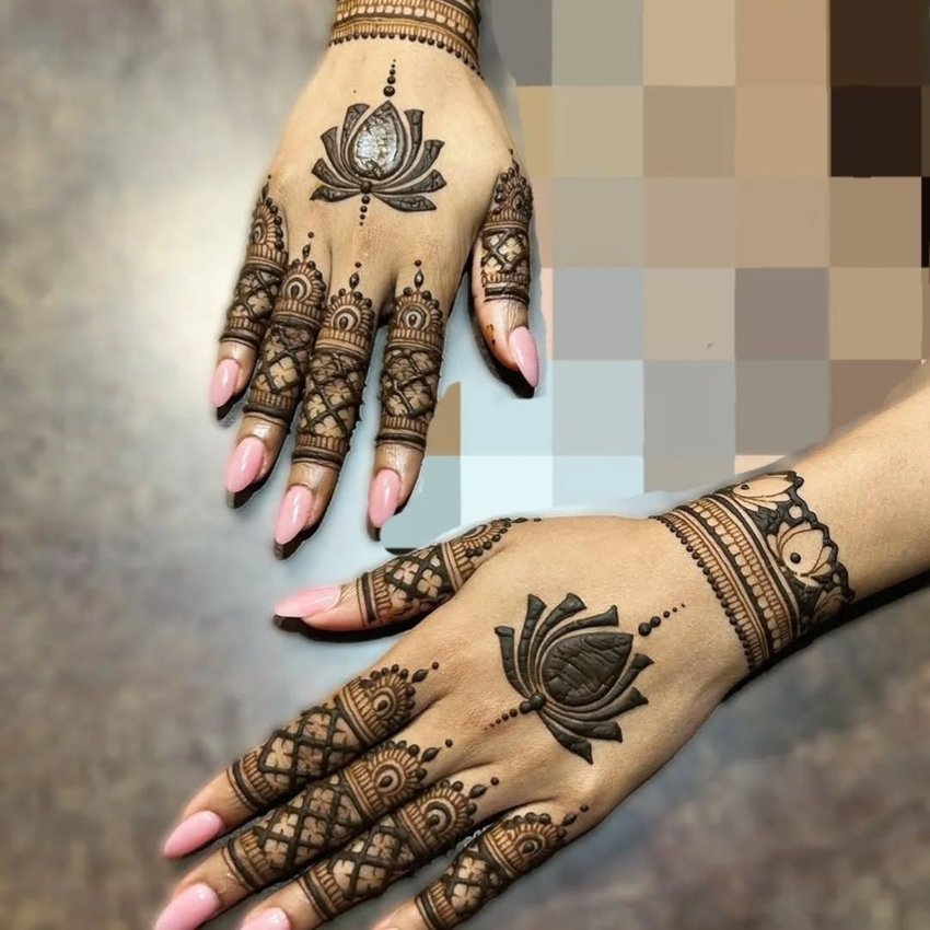 Quick mehndi hacks for dark color