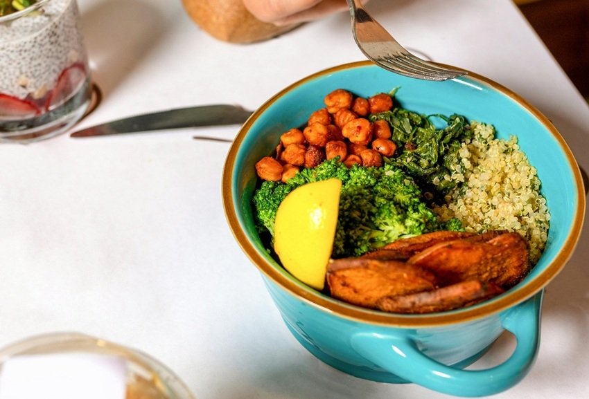 Quinoa and Chickpea Salad
