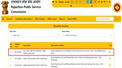आरपीएससी आरएएस मेन्स परीक्षा 2024 का रिजल्ट जारी, 2 हजार से अधिक कैंडिडेट इंटरव्यू के लिए शॉर्टलिस्ट