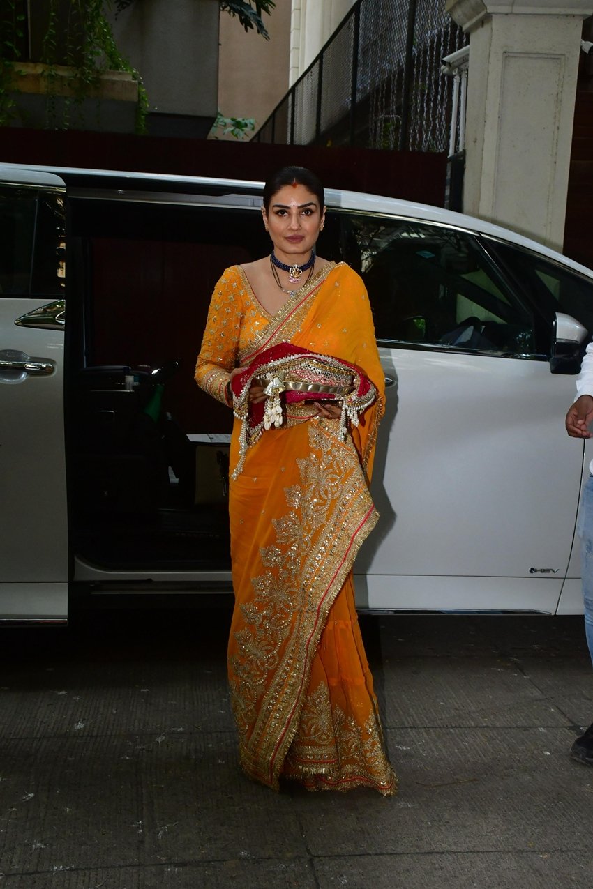 Raveena Tandon Karwa Chauth 2025