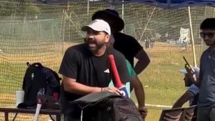 Rohit Sharma scold security Shivaji Park, Rohit Sharma Shivaji Park practice session, Rohit Sharma saves kid