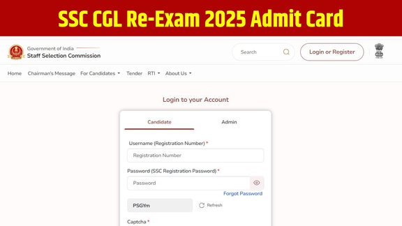SSC CGL Admit Card 2025, SSC CGL Re-Exam 2025, SSC CGL Tier 1 Hall Ticket, ssc.gov.in, SSC CGL 2025 Exam Date
