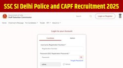 SSC SI Delhi Police and CAPF Recruitment 2025: एसएससी एसआई दिल्ली पुलिस और सीएपीएफ भर्ती में आवेदन की अंतिम तिथि आज, ssc.gov.in ऐसे करें अप्लाई