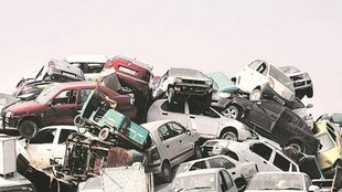 Noida scrap vehicles, vehicle scrapping centers, old vehicles