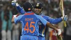 Kane Williamson, Virender Sehwag, Rohit Sharma, Virat Kohli, Sachin Tendulkar, Yuvraj Singh, Suryakumar Yadav, MS Dhoni, Jasprit Bumrah, Zaheer Khan, Anil Kumble, Mohammad Shami, Shubman Gill, Kane Williamson picks India white ball all time playing XI