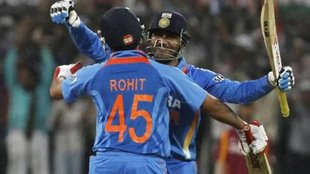 Kane Williamson, Virender Sehwag, Rohit Sharma, Virat Kohli, Sachin Tendulkar, Yuvraj Singh, Suryakumar Yadav, MS Dhoni, Jasprit Bumrah, Zaheer Khan, Anil Kumble, Mohammad Shami, Shubman Gill, Kane Williamson picks India white ball all time playing XI