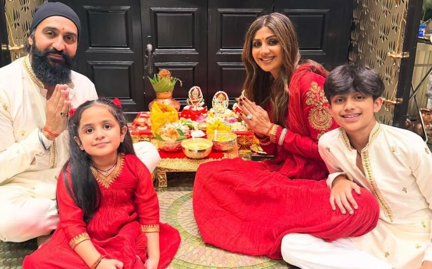 Shilpa Shetty Look for Diwali
