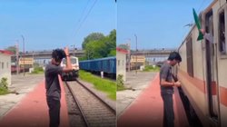 प्लेटफॉर्म पर बड़ी टशन में रील बना रहा था लड़का, तभी लोको पायलट ने किया कुछ ऐसा, Viral Video देख यूजर्स बोले – एकदम सही