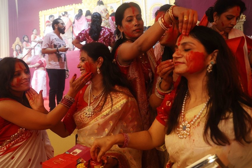 Sindoor ceremony