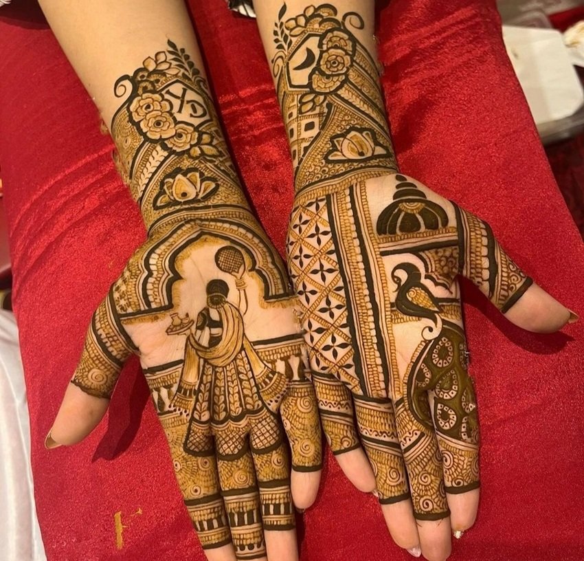 Special Karva Chauth Mehndi Ideas