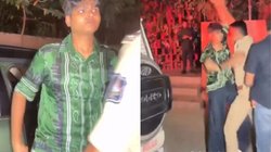 सूरत : पापा की बर्थडे पार्टी में परोसी जा रही थी शराब, रेड पड़ने पर बेटे ने सब-इंस्पेक्टर पर किया हमला, Video Viral