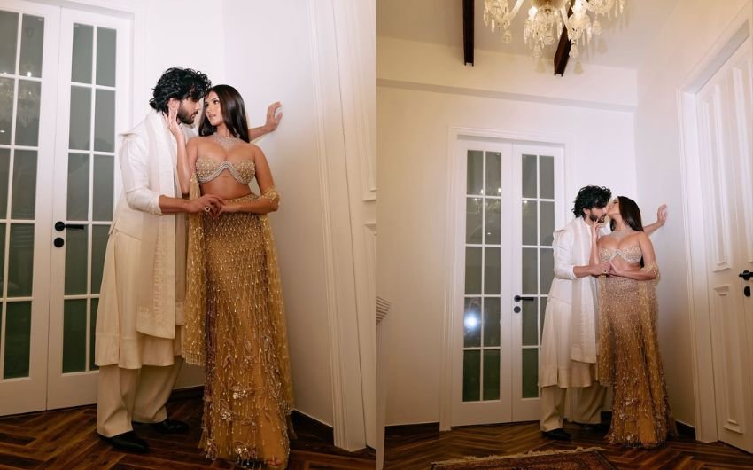 Tara Sutaria and veer pahariya Romantic Pics