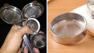 chai ki channi, chai ki channi kaise saaf karen, Clean Tea Strainer, Dirty Tea Strainer